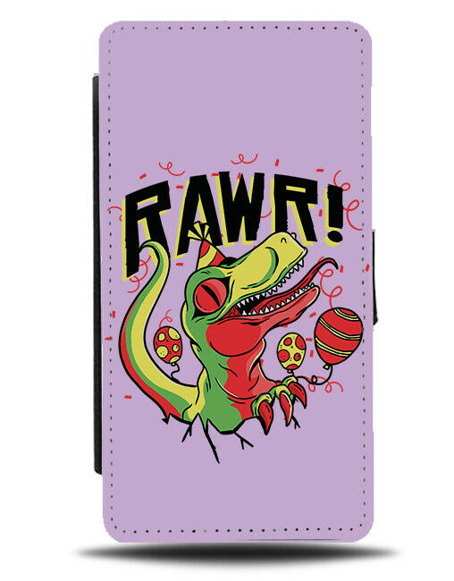 Festival Party Dinosaur Phone Cover Case Dinosaurs Cartoon Partying Parade J188