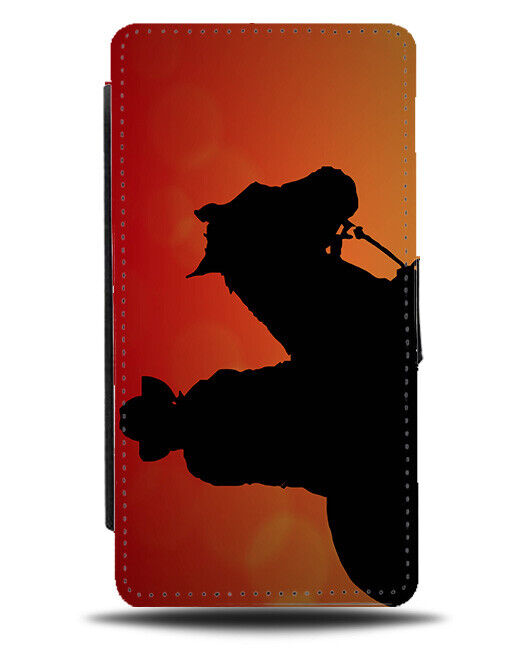 Cowboy in The Sunset Flip Wallet Case Riding Cow Boys Cowboys Hat Horse J507