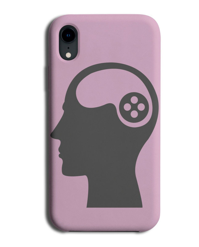 Gaming Brain Phone Case Cover Gamer Obsessed Video Games Funny Novelty J424