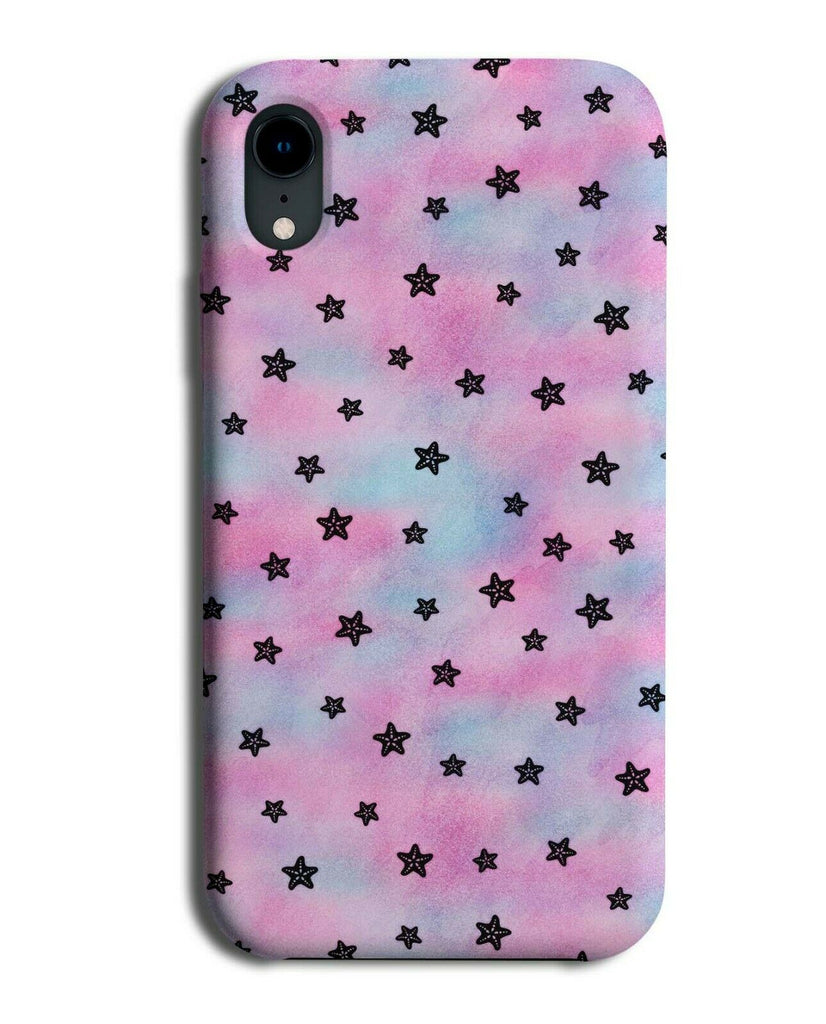Heavenly Pink Clouds Phone Case Cover Cloud Sky Stars Print Pattern F592