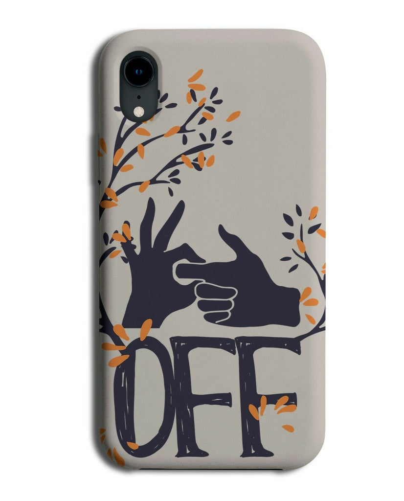 Funny Rude Sign Language Phone Case Cover Gesture Novelty Gift Fun E304
