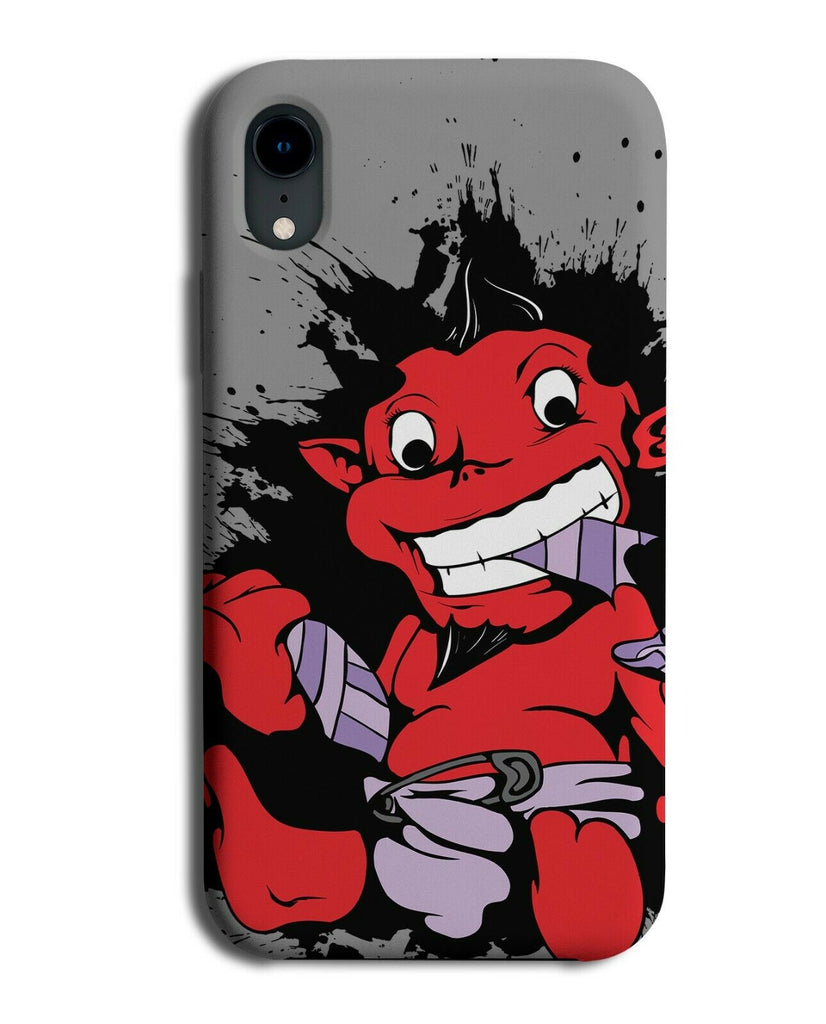 Cheeky Devil Baby Cartoon Phone Case Cover Devils Red Angry Picture E130