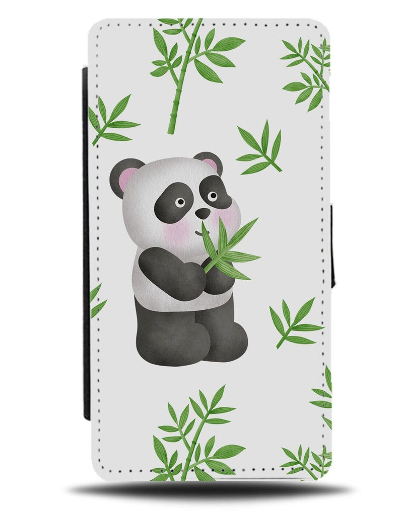 Childrens Story Book Panda Flip Wallet Case Pandas Kids Kid Stories Pandas BE53