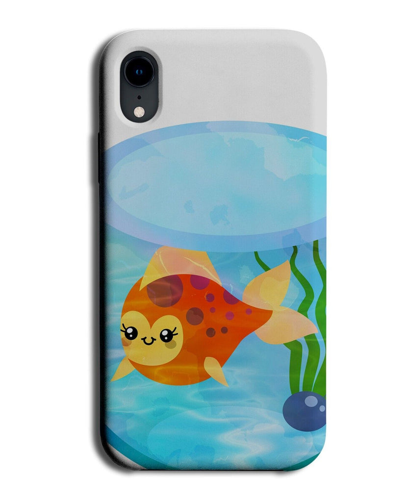 Kawaii Goldfish Phone Case Cover Gold Fish Asian Anime Style Drawing Eyes Q798J