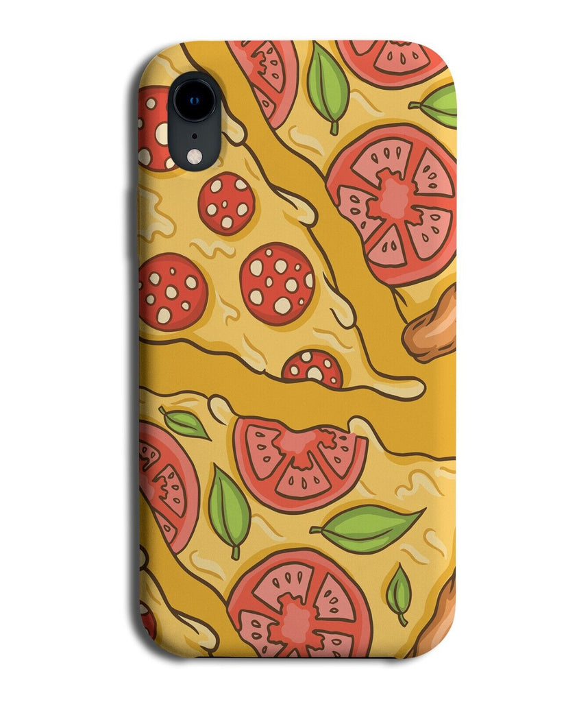 Cartoon Pizza Phone Case Cover Tomato Margaretha Slice Slices Design Food P139