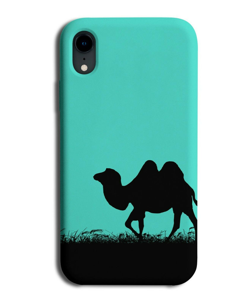 Camel Silhouette Phone Case Cover Camels Turquoise Green i263