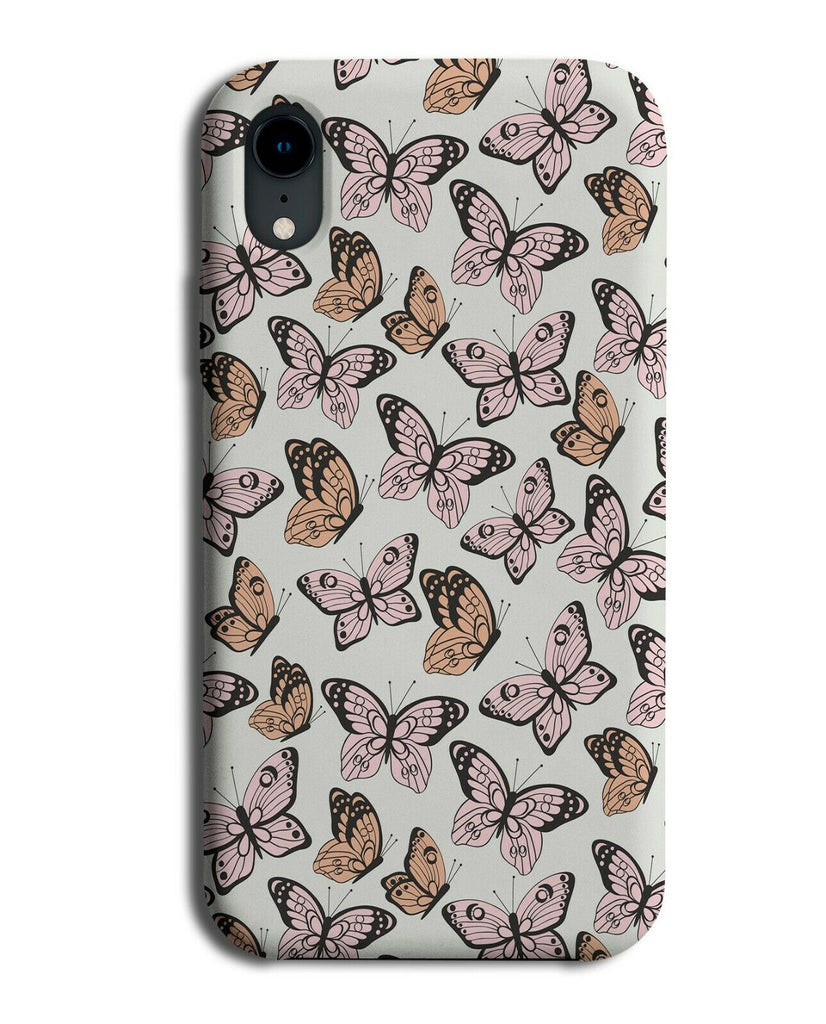 Retro Butterflys Flying Phone Case Cover Butterfly Butterfly Photograph E939