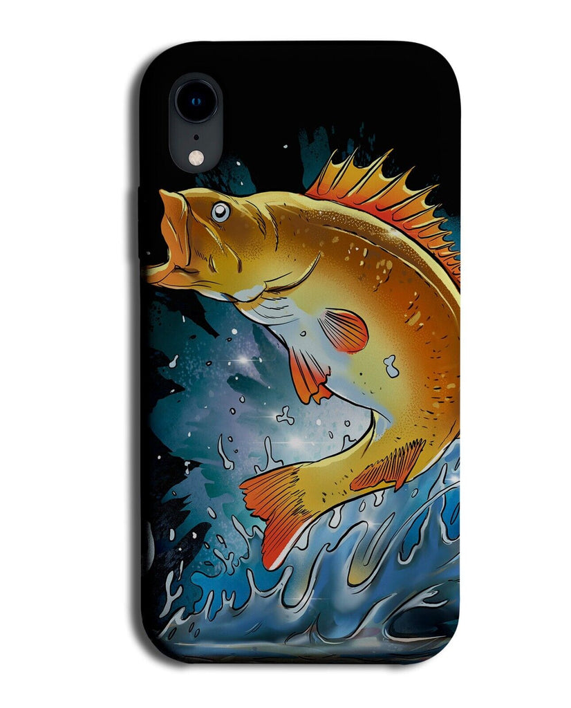 Jumping Carp Fish Phone Case Cover Carps Gold Jump From Water River Fishing P812