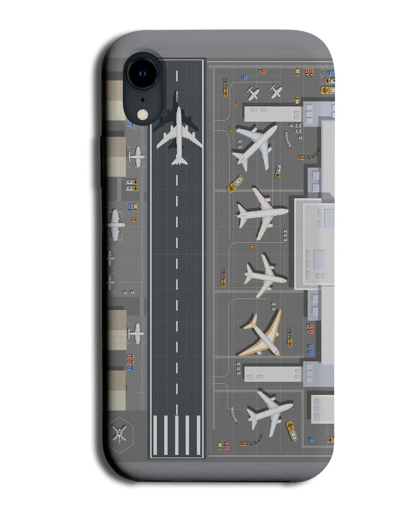 The Airport Phone Case Cover Air Port Plane Planes On Run Way Tarmac Runway BY81
