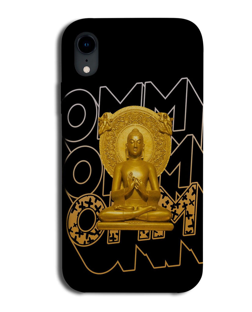 Golden Budha Meditating Phone Case Cover Mediation Indian God India Mediate P519
