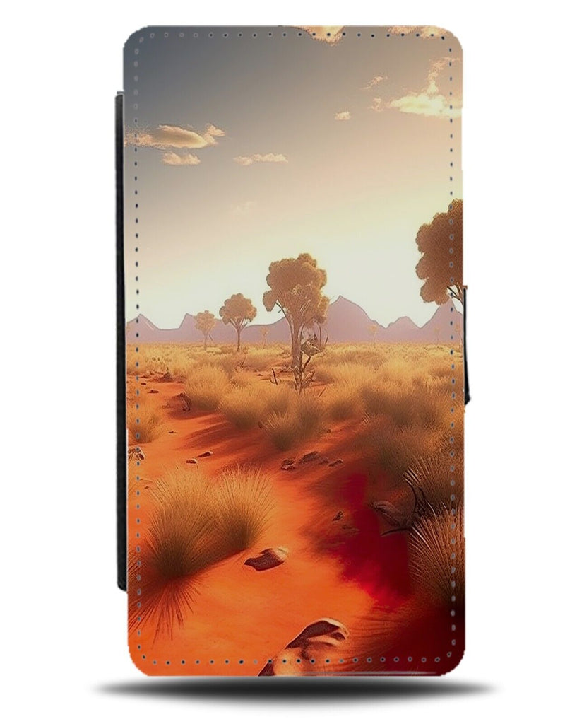 Australia Wilderness Flip Wallet Case Country Red Rock Australia Nature CY82