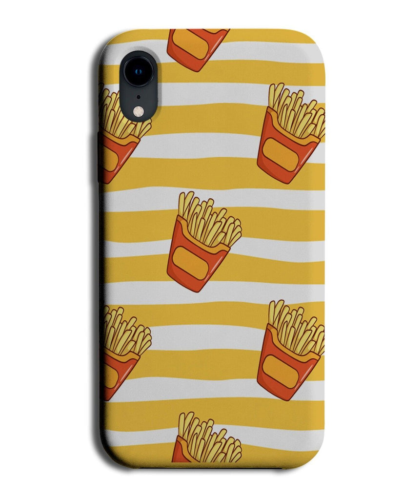 Packets Of French Fries Pattern Phone Case Cover Frie Chip Chips Fast Food Q622
