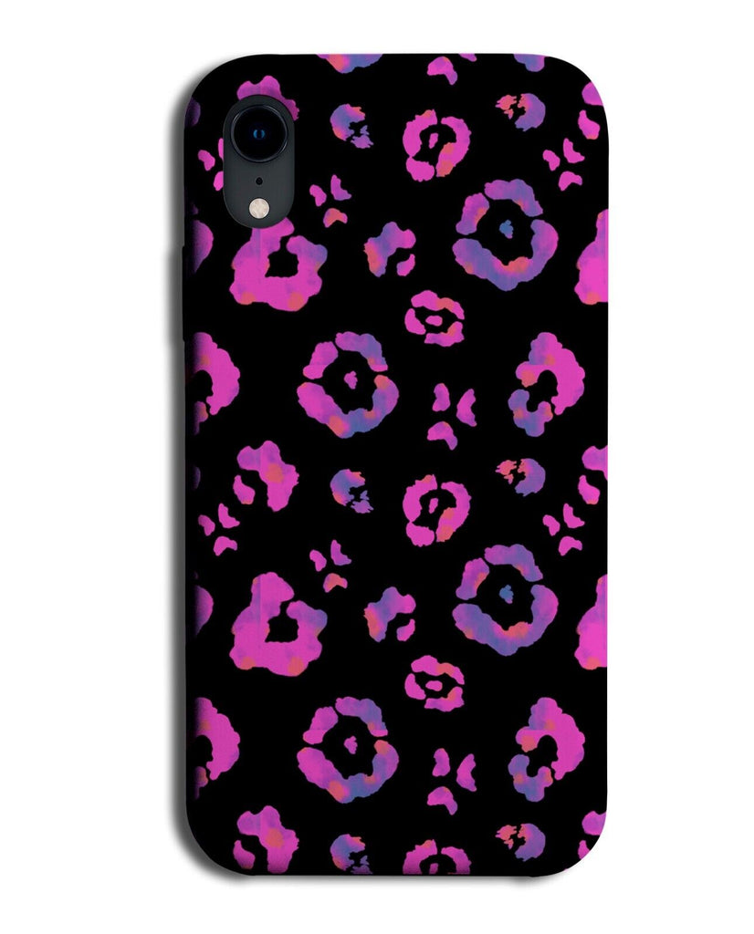 Dark Pink and Purple Gothic Cheetah Spots Phone Case Cover Spot Shapes Girl AC10