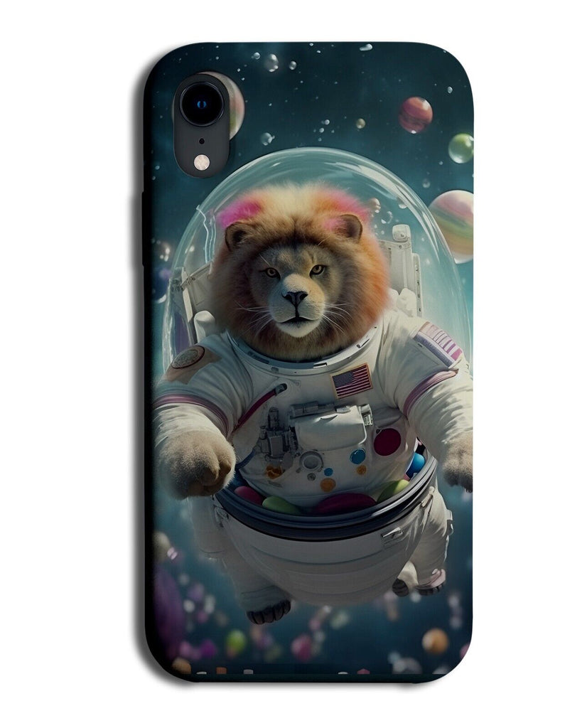 Astronaught Lion Phone Case Cover Lions Funny Novelty Flying Spaceman Space CB59