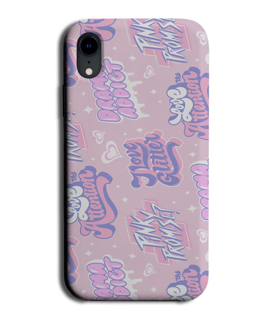 Sassy Pattern Phone Case Cover Quote Quotes I Love Glitter Punk Princess Q096