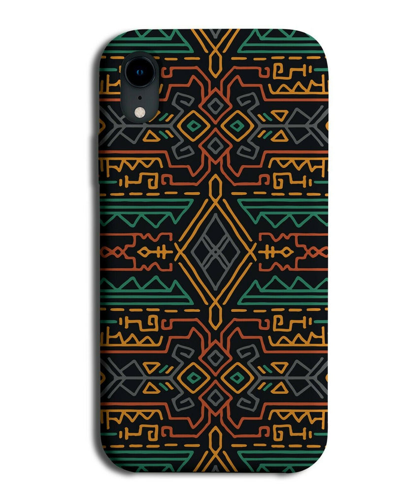 Colourful Ethnic Tribal African Pattern Phone Case Cover Traditional Kenya H653