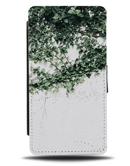 Hanging Leaves Picture Flip Wallet Case Basket Plant Plants Photo House G879