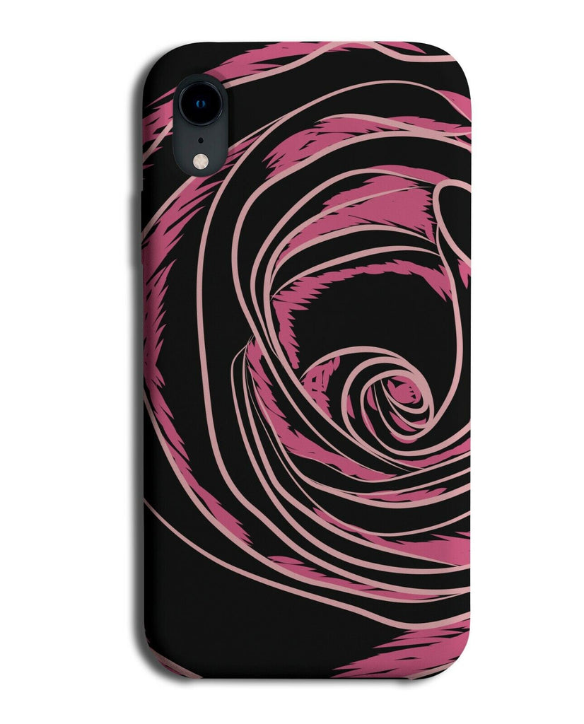 Dark Gothic Pink Rose Petal Phone Case Cover Petals Flowers Floral Roses K871