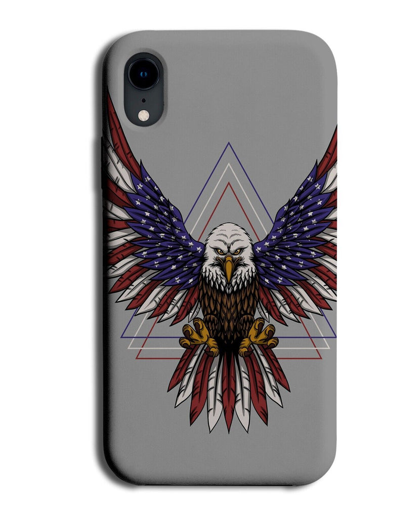 Patriotic Eagle Phone Case Cover USA American Flag America Wings Wing Fight AM26