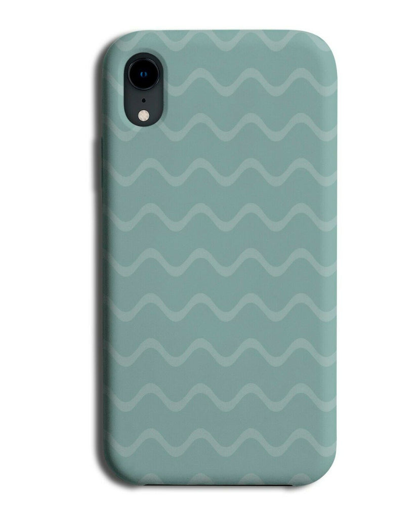 Dark Mint Green Wavvy Phone Case Cover Waves Wavy Ocean Sea Lines F131