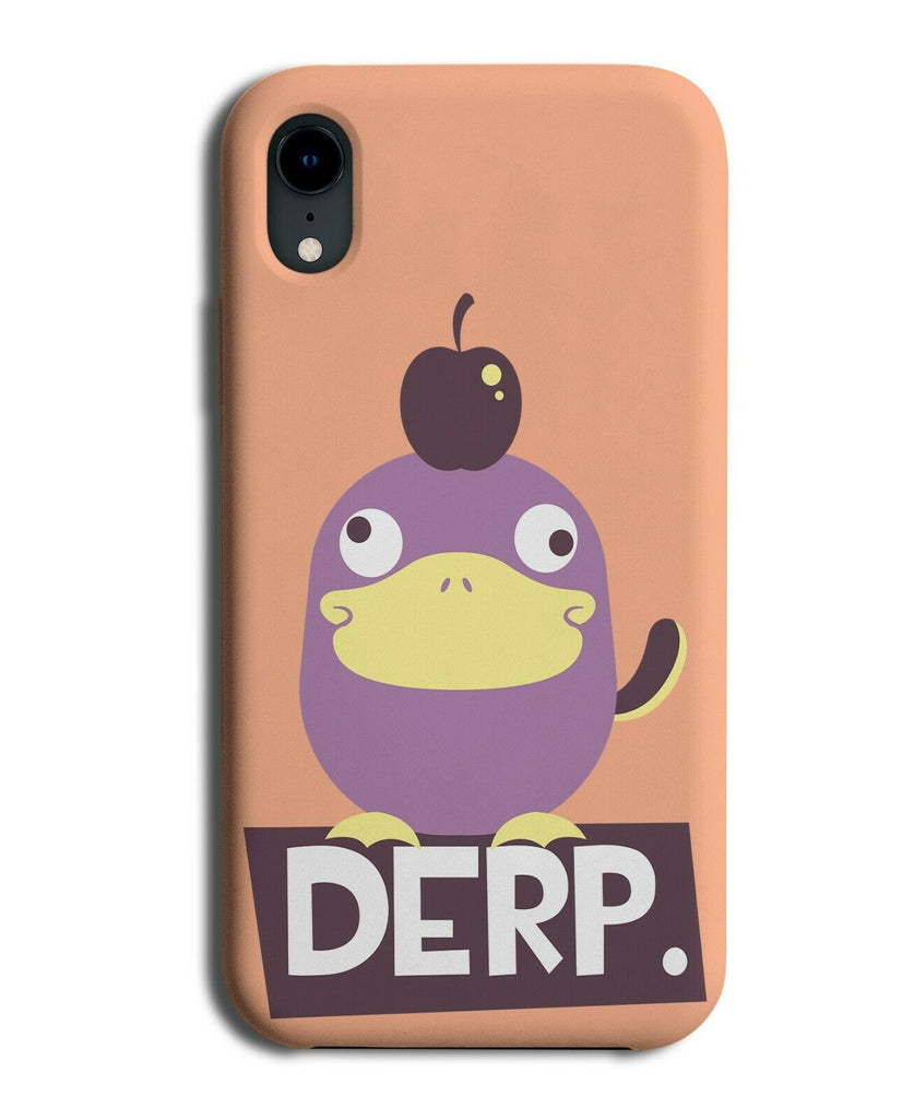 Derp Duck Phone Case Cover Ducks Purple Cartoon Ducky Cartoon Kids E458