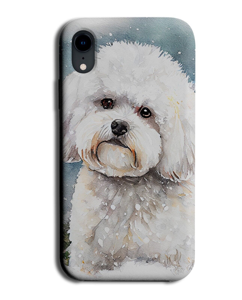 Oil Paint Print Bichon Frise Phone Case Cover Painting Dog Dogs Friese DB59