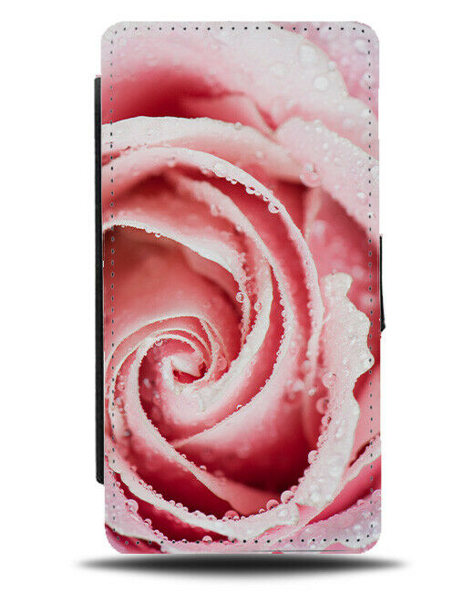 Pink Colour Rose Petals Flip Wallet Case Roses Petal Flower Flowers Floral G690