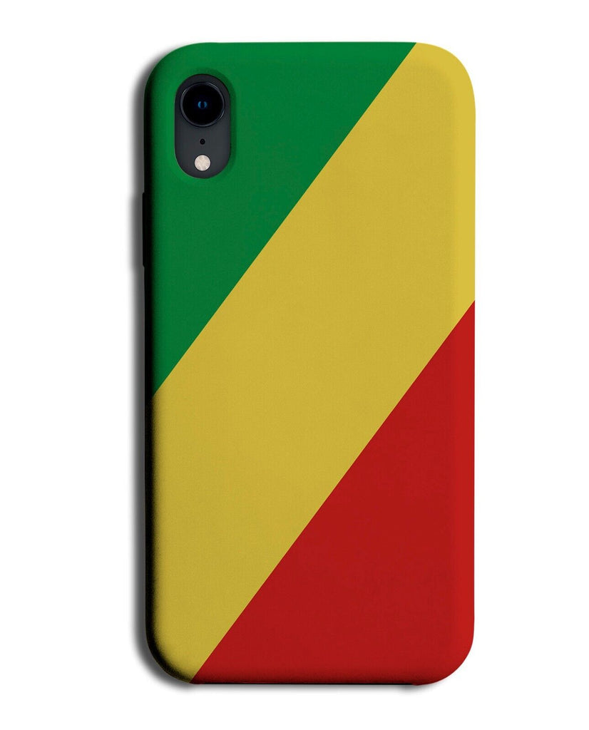 Congo Republic Flag Phone Case Cover Congos Colours African Colors Design Q600
