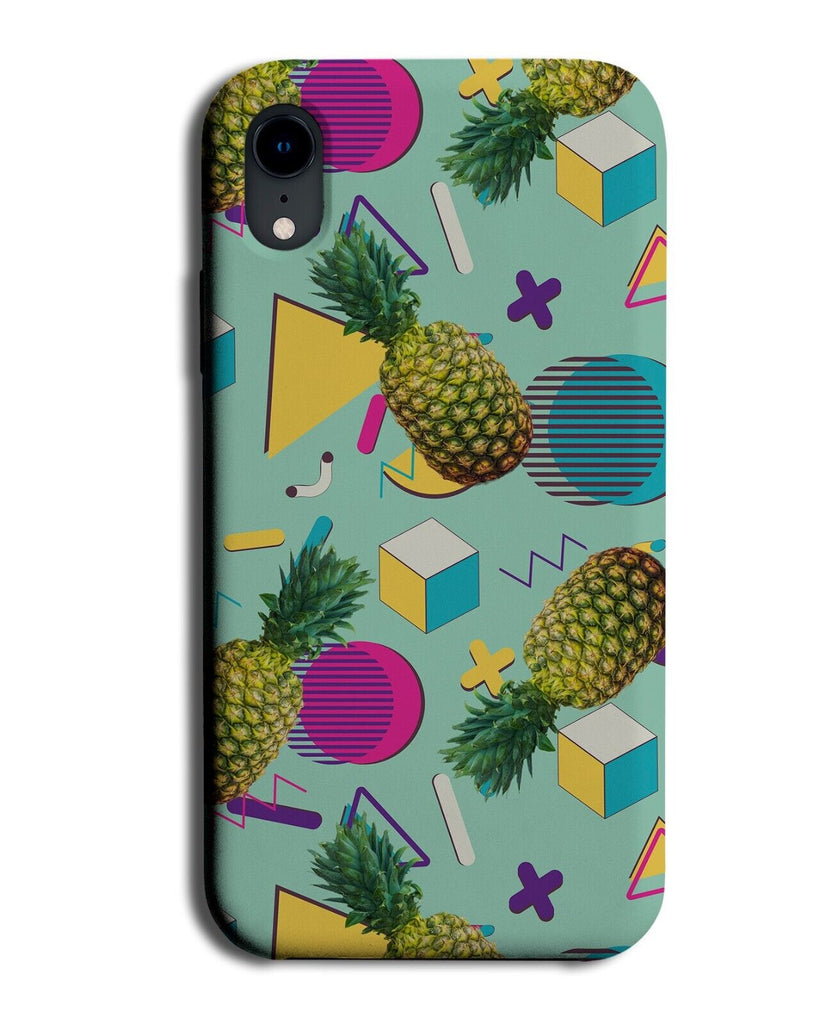 90s Throwback Fruits Pattern Phone Case Cover Pineapples Nineties Ninetys CJ39