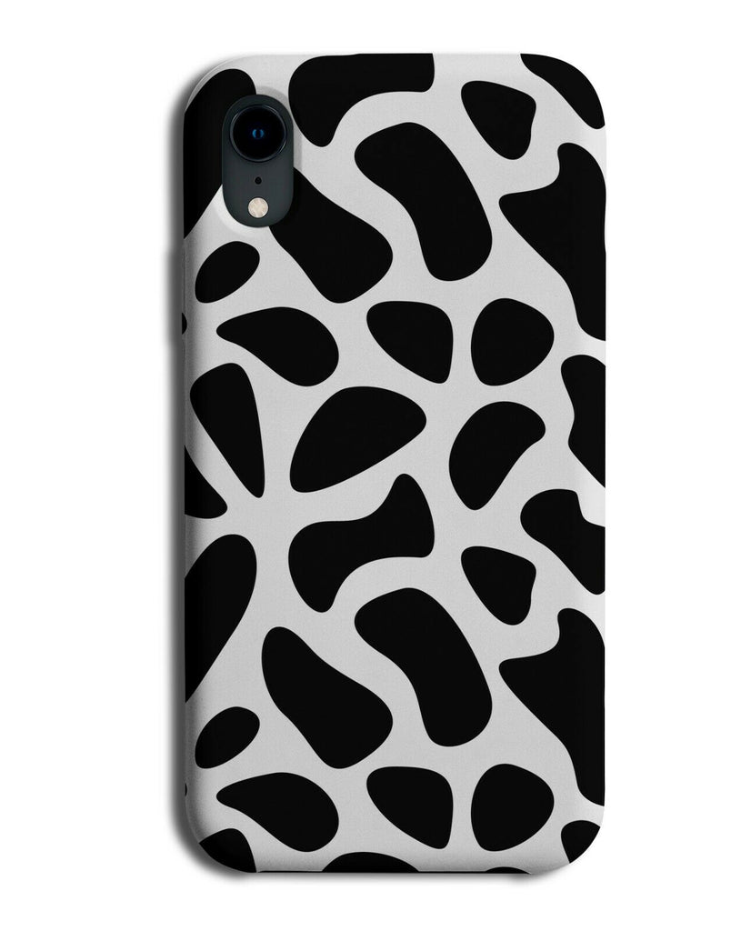 Cow Skin Patterning Phone Case Cover Cows Dalmatian Animal Wild Spots Print G348