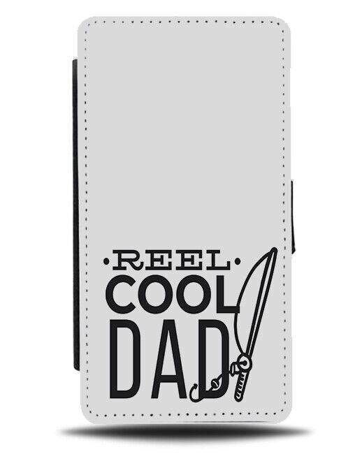 Reel Cool Dad Flip Wallet Case Fishing Fathers Day Dads Gift Present J352
