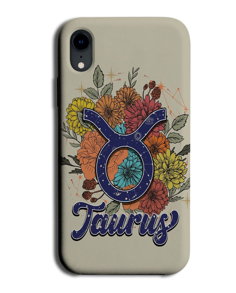 Taurus Star Sign Phone Case Cover Signs Zodiac Symbol Logo Astrology Design AB18