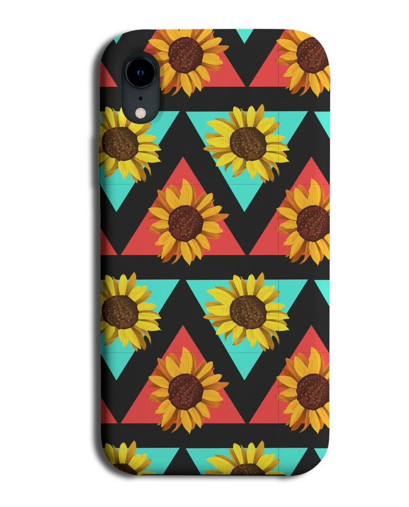 Abstract Sunflower Floral Phone Case Cover Sunflowers Sunny Summer E629