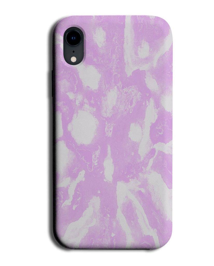 Violet Purple Tie Dye Phone Case Cover Tye Die Shapes Hippy 60s 60 Coloured BX77