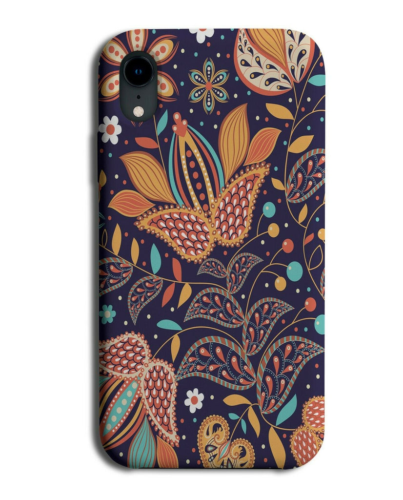 Abstract Flower Leaves Phone Case Cover Flowers Print Cartoon Flowery Girls G645