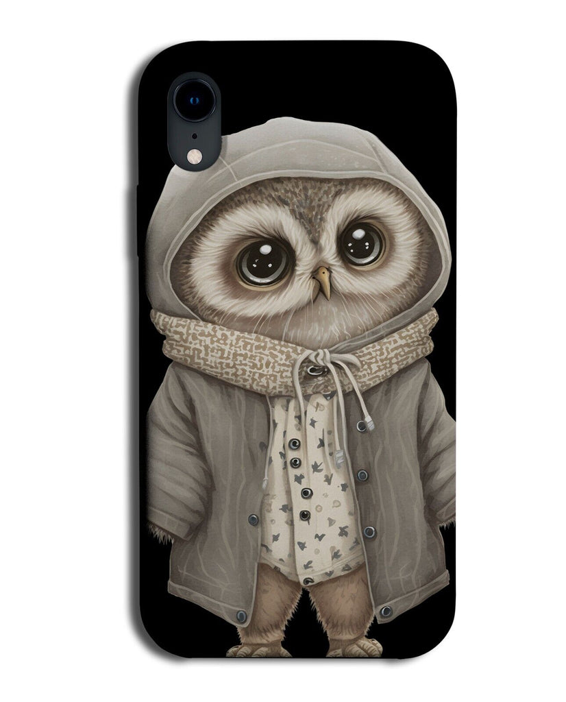 Christmas Winter Owl In Jacket Coat Phone Case Cover Coats Cold Chilly Owls BR54