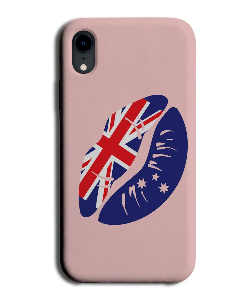 Australian Kiss Lips Phone Case Cover Flag Design Australia Lipstick Mark CY83