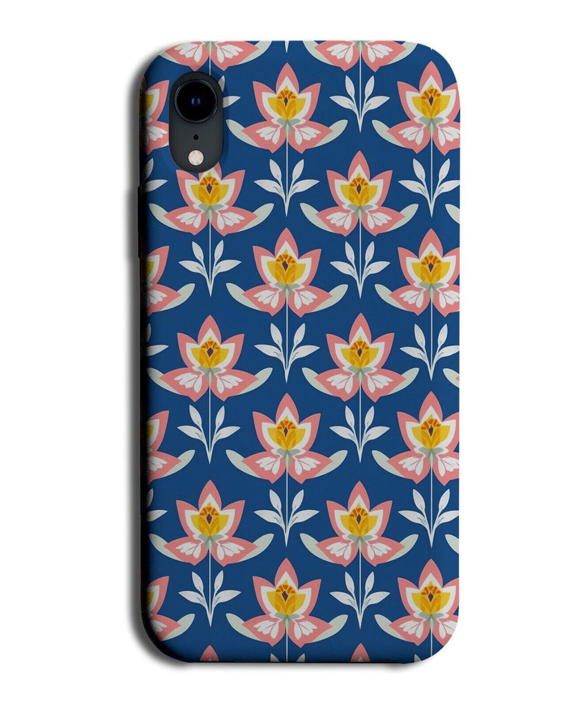 Nordic Flowers Phone Case Cover Style Pattern Floral Cartoon Petals Shapes CI29