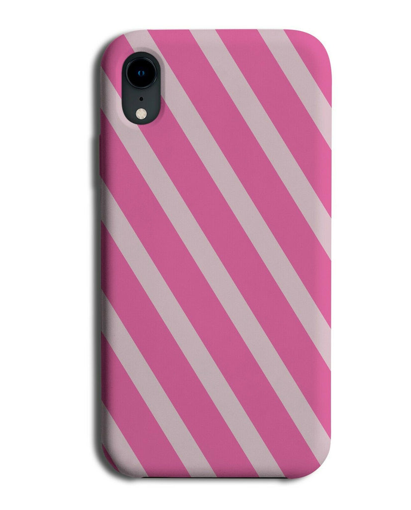 Hot Pink and Baby Pink Striped Phone Case Cover Stripes Coloured i875