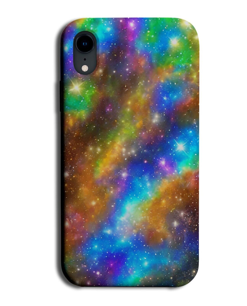 Multicoloured Starry Sky Phone Case Cover Stars Multicolour Star Space Sky CW92