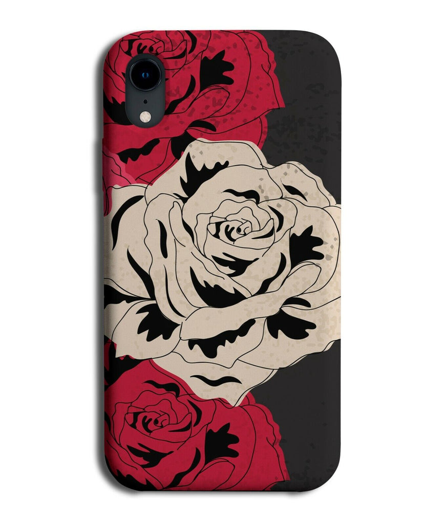 Gothic Roses Flowers Phone Case Cover Rose Floral Goth Emo Dark Grunge K903