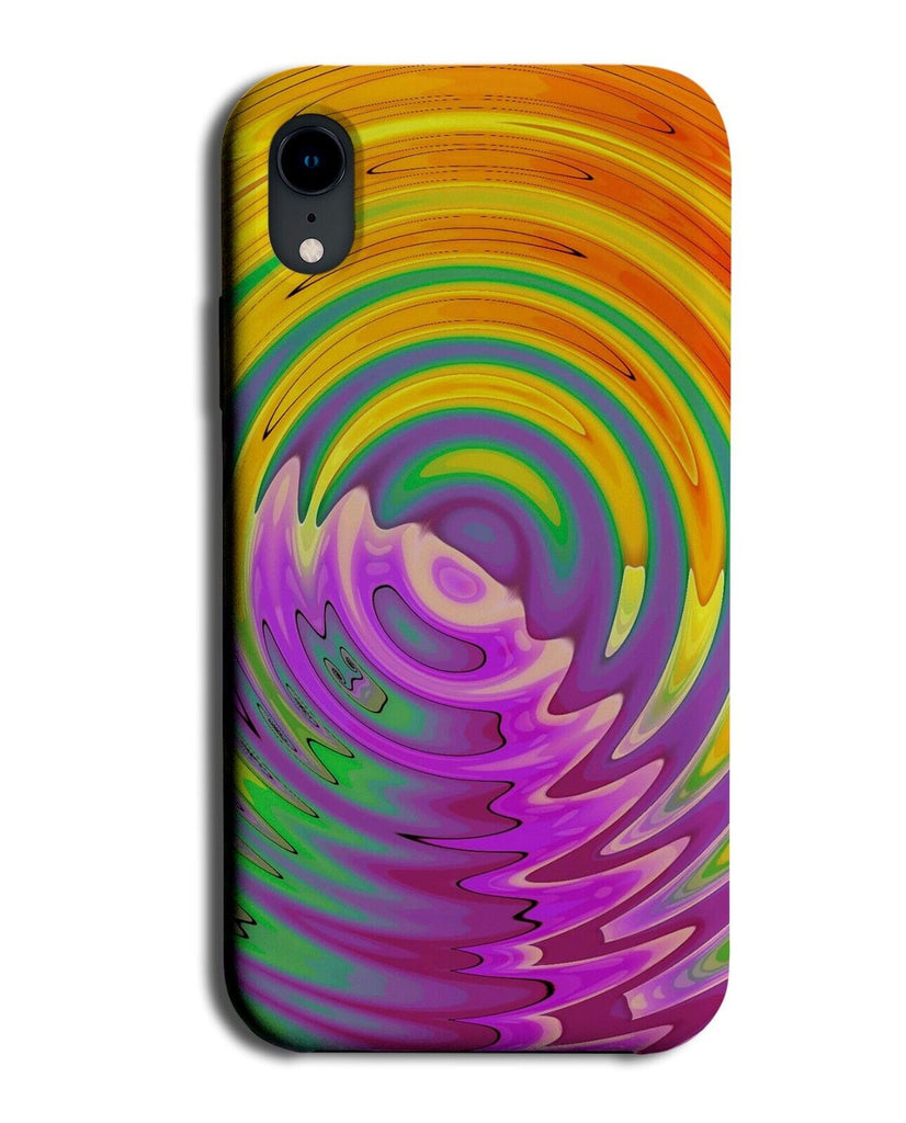 Passion Fruit Colours Water Ripples Phone Case Cover River Ripple Circles P241G