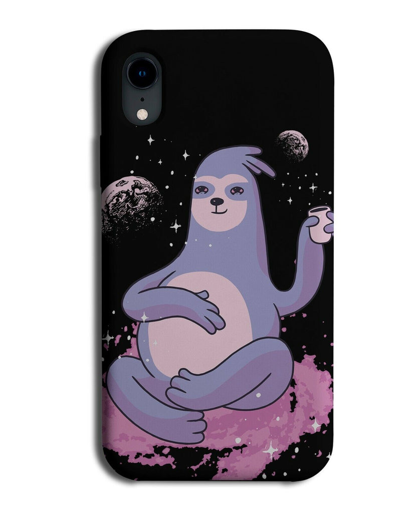 Sloth On Space Cloud Phone Case Cover Sloths Stars Spaced Clouds Sky K296