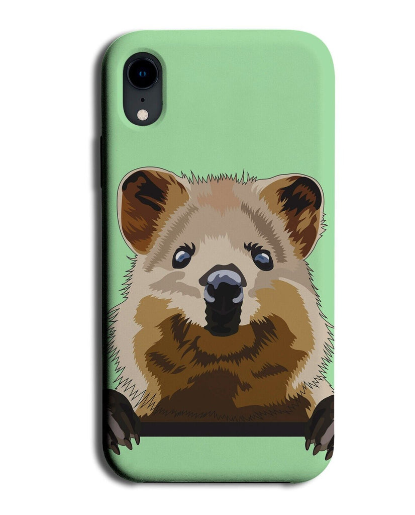 Cute Quokka Phone Case Cover Quokkas Face Animal Painting Head Funny Kwoka P245