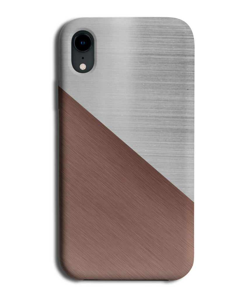 Silver And Rose Gold Phone Case Cover Picture Photo Design Colour i372