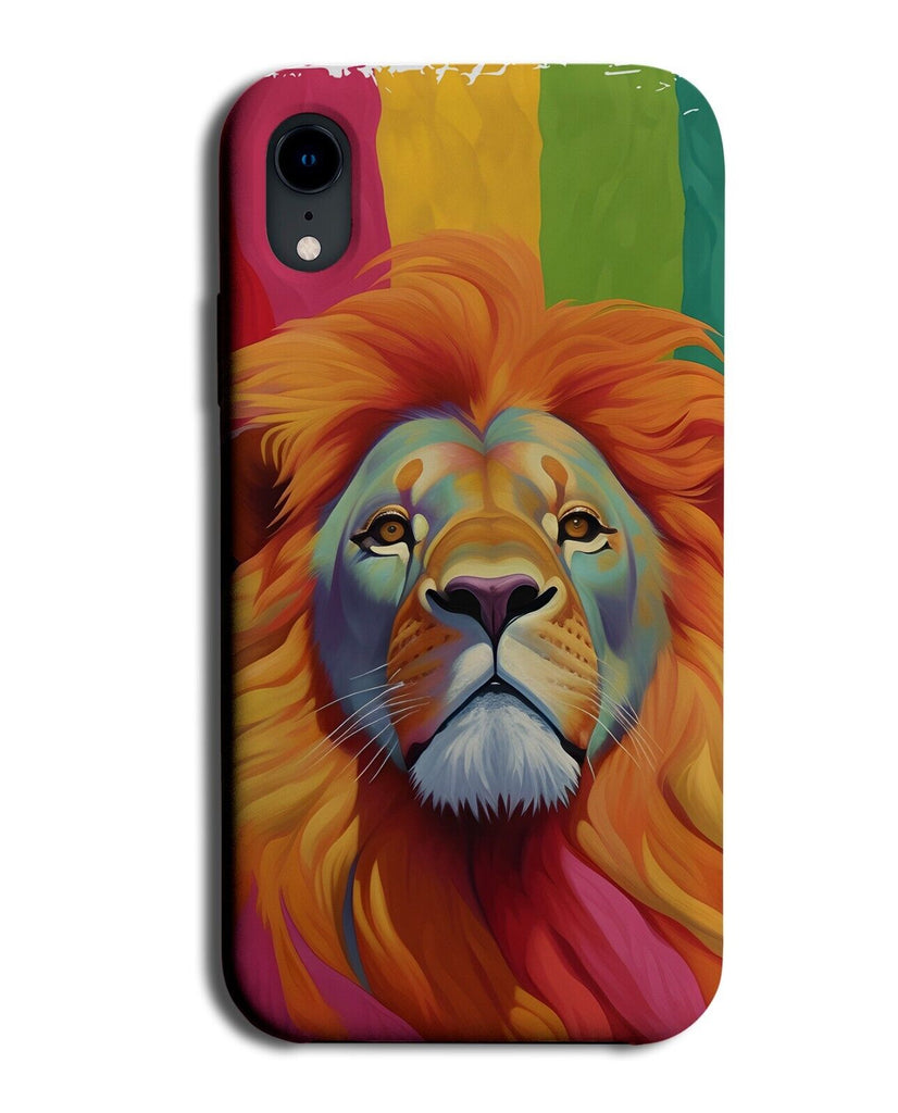 Pride Proud Lions Phone Case Cover Lion LGBT Rainbow Flag Face LGBTQ Colour CK26