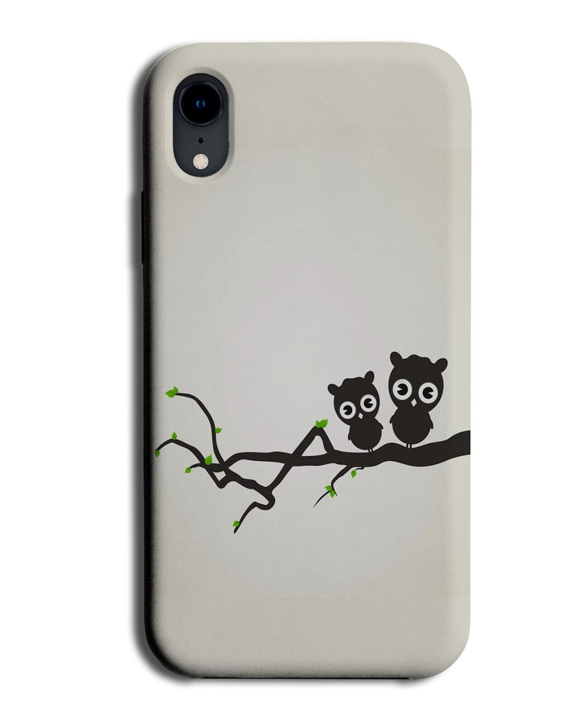 Simplistic Owl On Branch Phone Case Cover Branches Owls Artwork Simple BR51
