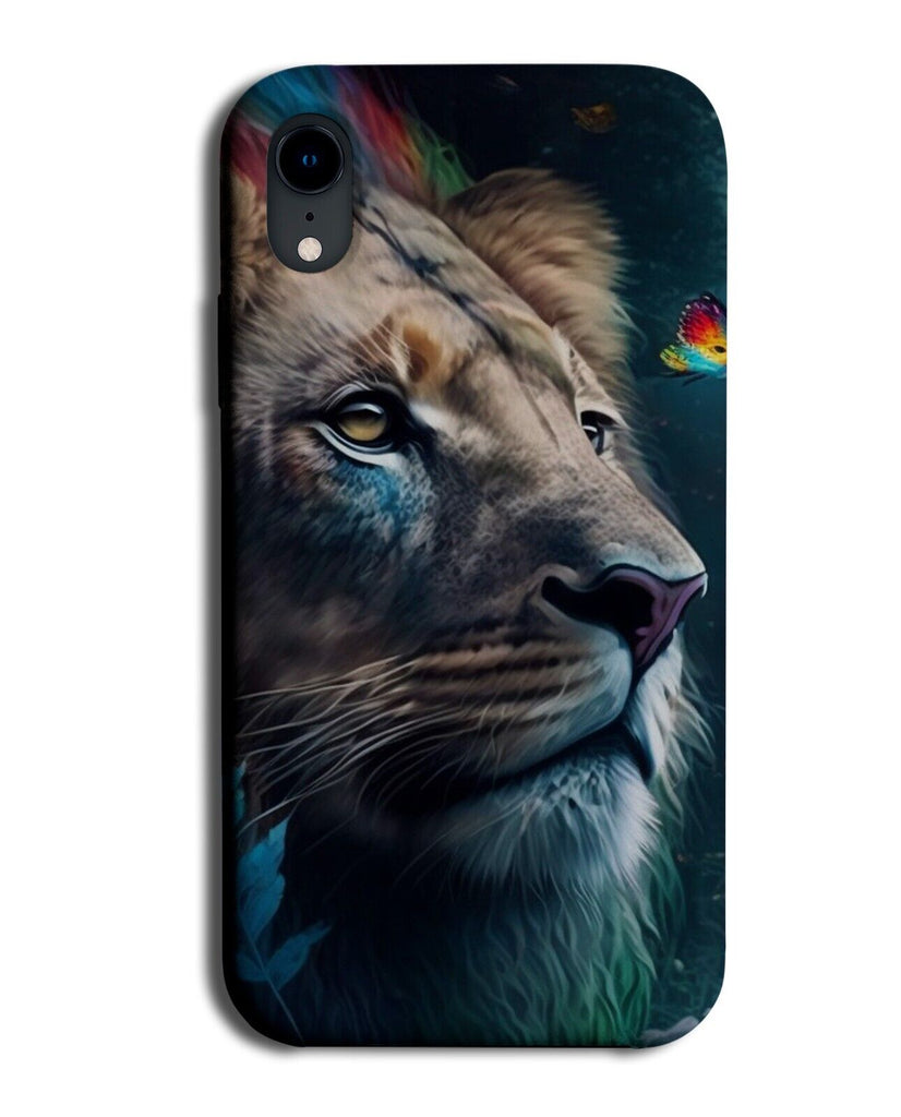 Stylish Lion Phone Case Cover Painting Print Art Artwork Multicolour Lions AC21