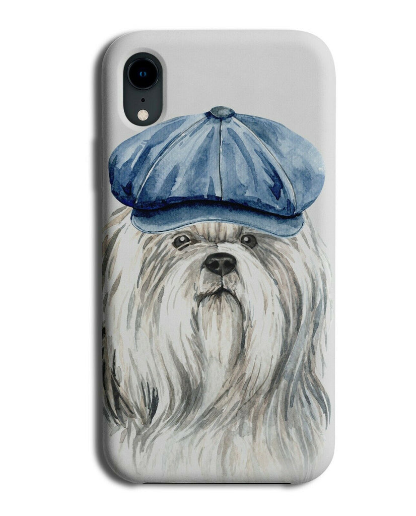 Shih Tzu Phone Case Cover Dog Dogs Cockney Hat Funny Flat Cap Shitzu K608