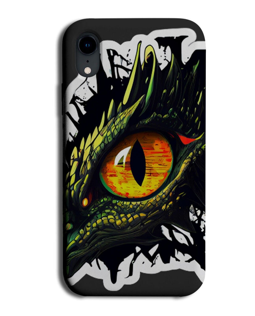 Dinosaur Reptiles Eye Phone Case Cover Dinosaurs Orange Slit Reptiles Snake AM14